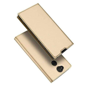Planet Gates Gold / For Sony XA2 Sony Xperia XA2 Case Luxury PU Leather Card Slot Stand Wallet For Sony Xperia XA2 Plus XA2 Ultra XA 2 Phone Cases