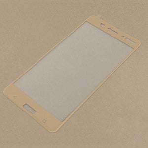 Planet Gates gold Full Cover Anti-Fingerprint Tempered Glass Screen Protector Film For Nokia6