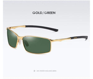 Planet Gates Gold Green / Glasses Bag Polarized Sunglasses Mens/Women Driving Mirror Sun Glasses Metal Frame Goggles UV400 Anti-Glare Sunglasses Wholesale
