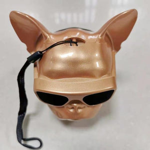 Planet Gates gold Iron Man Wireless Bluetooth Speaker, Bass Portable Outdoor Speaker, Support TF Card Use, Compatible With FM