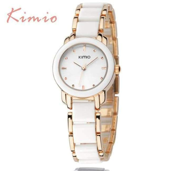 Planet Gates Gold Kimio luxury  Fashion Women's watches quartz watch bracelet wristwatches stainless steel bracelet women watches with Gift Box