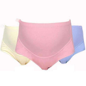 Planet Gates Gold / L 3 PCS/Lot Plus size Cotton Maternity Panties for Pregnant Women underwear High Waist Briefs Pregnancy Intimates Clothing