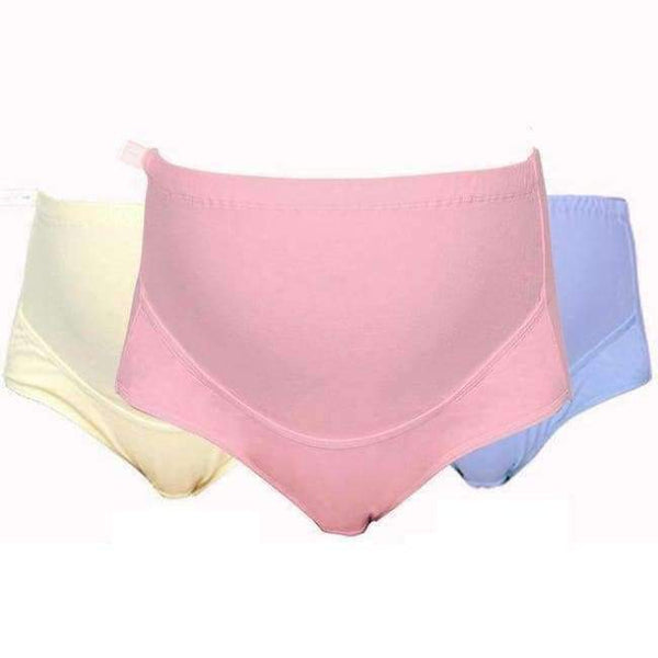 Planet Gates Gold / L 3 PCS/Lot Plus size Cotton Maternity Panties for Pregnant Women underwear High Waist Briefs Pregnancy Intimates Clothing