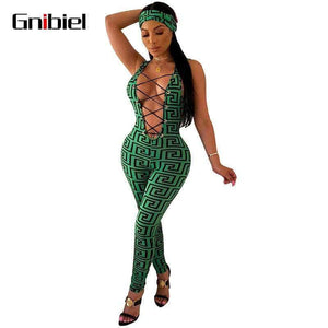 Planet Gates Gold / L Jumpsuits for Women Sexy 2018 Summer New Arrival High Street Style Elegant Camisole Deep V Frenulum Jumpsuit Rompers