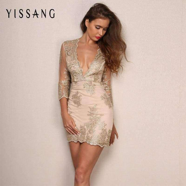 Summer Mini Dress Women Deep V Neck Elegant Backless Lace Up Party Dresses Hollow Out Sundress Vestidos Dropshipping