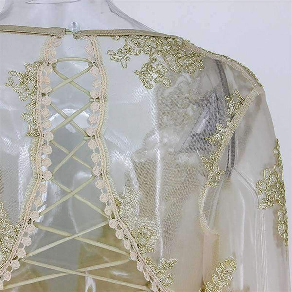 Planet Gates Gold / L Summer Mini Dress Women deep v neck Elegant backless lace up Party Dresses hollow out Sundress Vestidos dropshipping