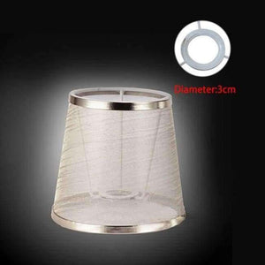 Planet Gates Gold LAINGDERFUL Art Deco Lampshades Cloth Art Lampshell Light Shade Lamp Cover Gauze Lampshade for E14 Pendant Light Inwall Lamp