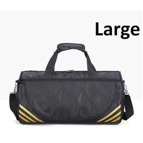 Planet Gates Gold Large Fitness Gym Sport Bags Men and Women Waterproof Sports Handbag Outdoor Travel Camping Multi-function Bag