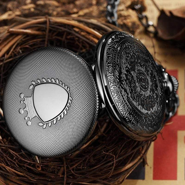 Planet Gates gold Luxury Quartz Pocket Watch Chain Pendant Vintage Roman Numerals Necklace Watch Unisex Steampunk Women Men Gift