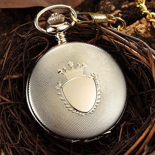 Planet Gates gold Luxury Quartz Pocket Watch Chain Pendant Vintage Roman Numerals Necklace Watch Unisex Steampunk Women Men Gift