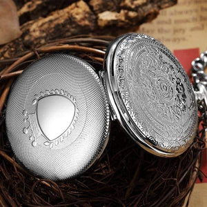 Planet Gates gold Luxury Quartz Pocket Watch Chain Pendant Vintage Roman Numerals Necklace Watch Unisex Steampunk Women Men Gift