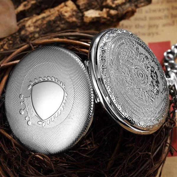 Planet Gates gold Luxury Quartz Pocket Watch Chain Pendant Vintage Roman Numerals Necklace Watch Unisex Steampunk Women Men Gift