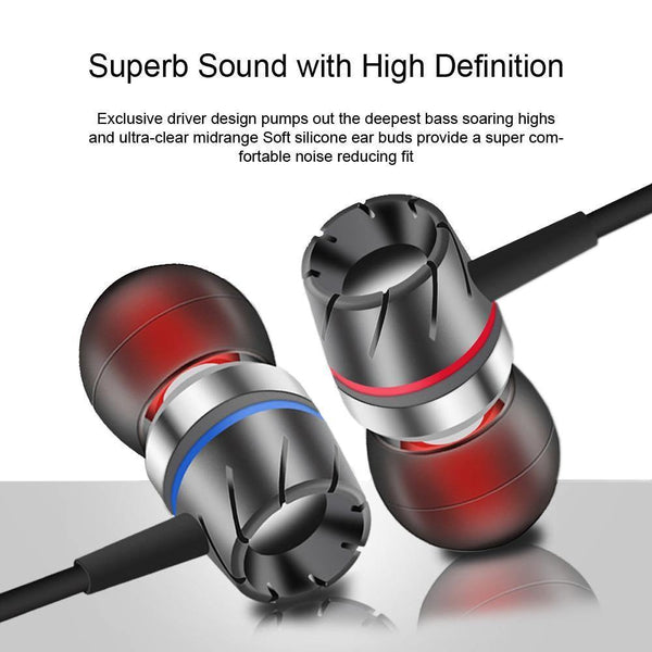 Planet Gates Gold Metal Wired Headphone For Phone For Xiaomi In-Ear Headphone For Phone For Samsung iPhone Stereo Earphone With Mic