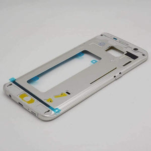 Planet Gates gold Middle frame for Samsung Galaxy S7 edge G935 G935F Back Bezel Housing Case Free Tools Replacement Parts