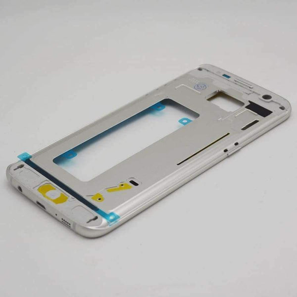Planet Gates gold Middle frame for Samsung Galaxy S7 edge G935 G935F Back Bezel Housing Case Free Tools Replacement Parts
