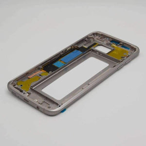 Planet Gates gold Middle frame for Samsung Galaxy S7 edge G935 G935F Back Bezel Housing Case Free Tools Replacement Parts