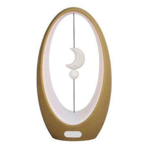 Planet Gates gold moon / changeable color Unique Led Bulb with battery Table Desk lamp  Decor Creative Gift USB LED Rechargeable Magnet sensor Creative Night light lamba