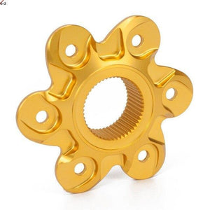 Planet Gates Gold Motorcycle Accessories Parts For Ducati Multistrada 1200/S Granturismo Pikes Peak CNC Billet Rear Sprocket Drive Flange Cover