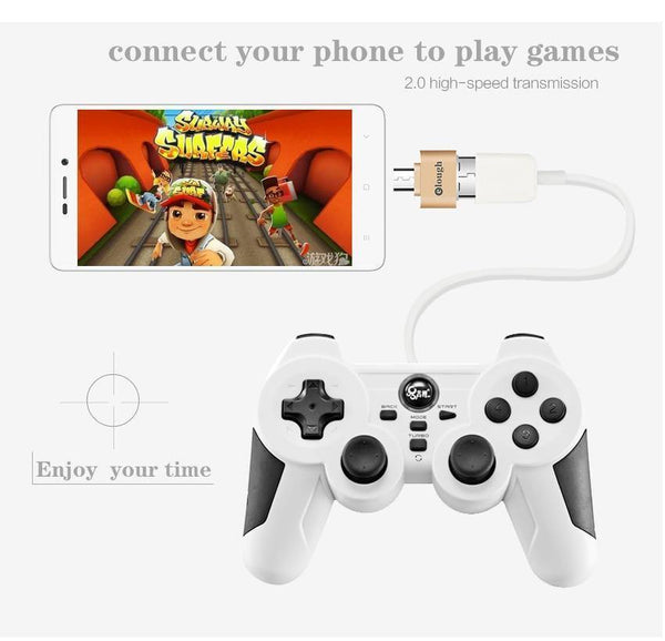 Planet Gates Gold OTG Micro USB Adapter for Flash Drive PC OTG Converter For Samsung Xiaomi HUAWEI Micro usb Mobile Phone Mini OTG Adapter
