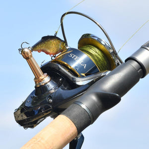 Planet Gates gold Reel Stand For Shimano Stella Stradic FK Sustain Daiwa Luvias Spinning Reel 1000 - 6000 Direct, As description