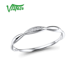 Planet Gates Gold Rings For Women Genuine 14K Yellow/White Gold Ring Shiny Diamond Promise Engagement Rings Anniversary Fine Jewelry