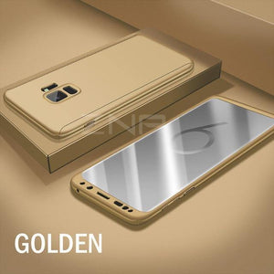 Planet Gates Gold / S7 ZNP Luxury 360 Degree Full Cover Phone Case For Samsung Galaxy S9 S8 Plus Shockproof Cover For Samsung Note 8 S7 Edge S9 Case