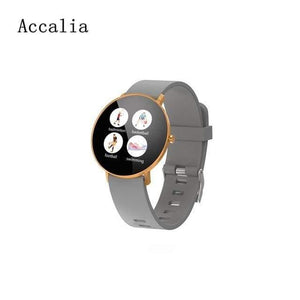 Planet Gates gold silica Smart watch Full Screen Touch GPS Tracker Heart rate Blood Pressure Monitor Smart Wristband Sport Smart bracelet