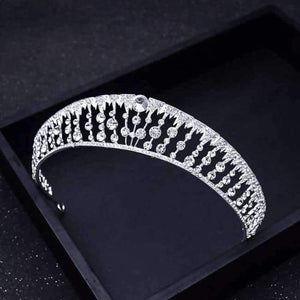 Planet Gates Gold Silver Gold Color Crystal Crowns Bride tiara Fashion Queen For Wedding Crown Headpiece Wedding Hair Jewelry Accessories