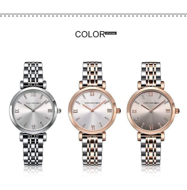 Planet Gates Gold Silver Gray Women Watches Lady Watch Stainless Steel Dress Women Watch Quartz Wrist Watches Gift Present Dropshipping