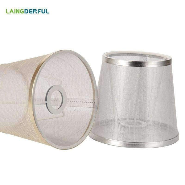 Planet Gates Gold Simple Style Handmade Lamp Shade Modern Transparent Lampshade Golden Silver Colors Light Shade for E14 Chandeliers Wall Lights