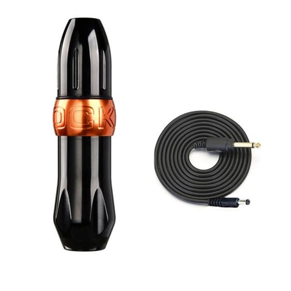 Planet Gates Gold Tattoo Pen 2 Tattoo Rotary Pen Professional Permanent Makeup Tattoo Machine for Tattoo Artists And Beginner Tattoo Studio Supplies