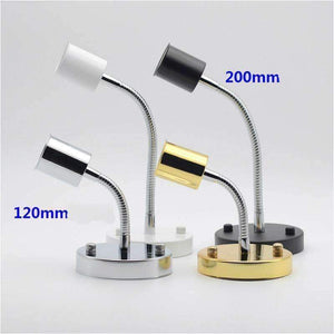 Planet Gates gold / tube length120mm E27 Lamp Holder 180 Degree Rotation 120mm 200mm Tube DIY Lighting Accessories For Living Room Dinning Room Bedside Wall Bar