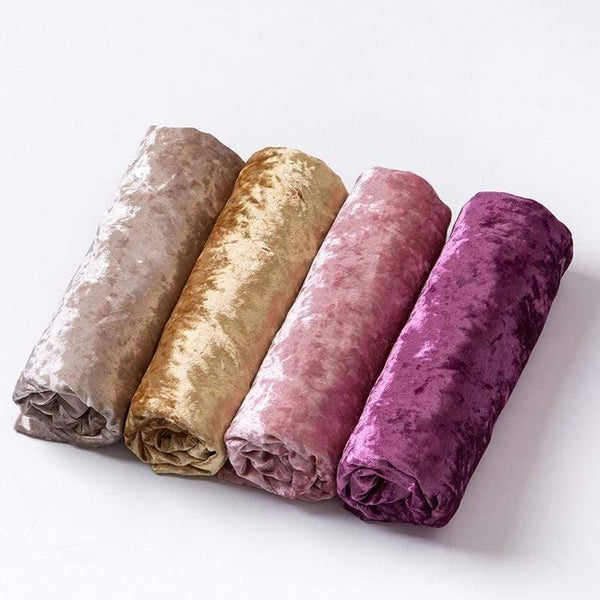 Planet Gates Gold Velvet Diamond Luster Fabric For Dress Stretch Gentle Thin Flannel Cloth Diy Clothes Shirt Sewing Handmade Patchwork