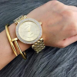 Planet Gates Gold Watch Women Watches Luxury Bracelet Women's Watches Rhinestone Ladies Watch Clock montre femme reloj mujer