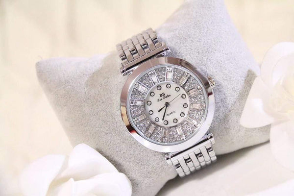 Planet Gates Gold Watches Diamond Luxury Famous Brand Elegant Dress Quartz Watches Ladies Rhinestone Wristwatch Relogios Femininos ZDJ006