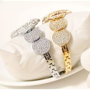 Planet Gates Gold Watches Luxury Diamond Montre Famous Elegant Bracelet Dress Watches Ladies Wristwatch Relogios Femininos saat ZDJ021