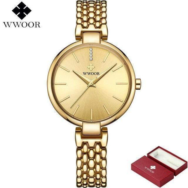 Planet Gates Gold Watches Women Quartz Watch Ladies Brand Fashion Waterproof Bracelet Wrist Watch Female Clock Relogio Feminino