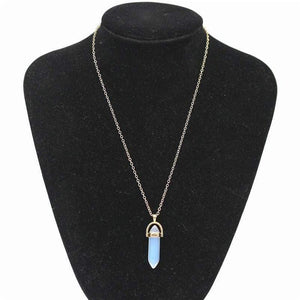 Crystal Bullet Style Choker Necklace Gift Women Long Chains Boho Pendant Necklace Statement Accessories Femme New