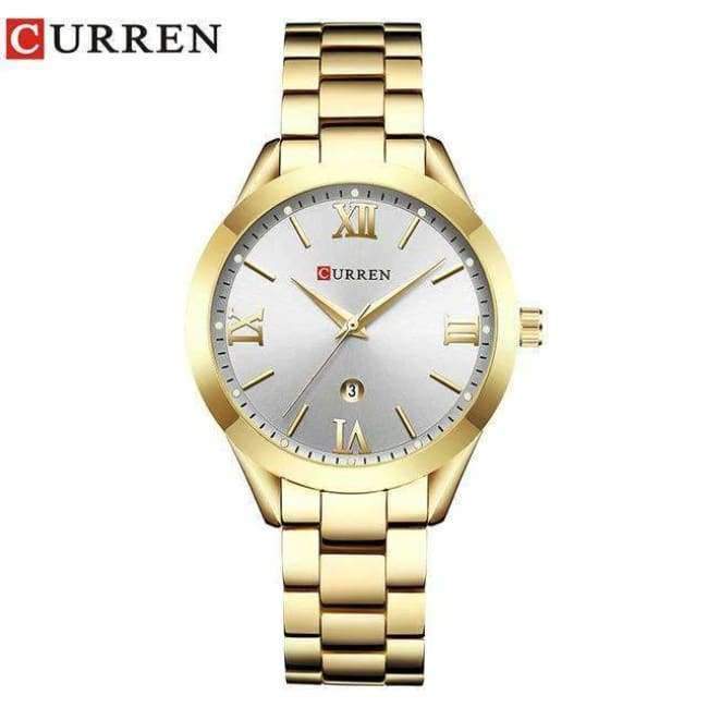 Planet Gates silver CURREN Gold Watch Women Watches Ladies Creative Steel Women's Bracelet Watches Female Clock Relogio Feminino Montre Femme