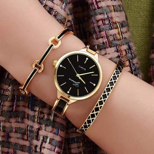 Planet Gates gold white Watch Women Rose Gold Bracelet Watch Sets Luxury Simple  Ladies Female Girl Hour Casual Quartz Wristwatches