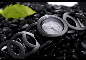 Planet Gates Gold White Women Watches Color Forever Gold Luxury Brand Bracelet Watch Women Dress Stainless Steel Ladies Watch Girl