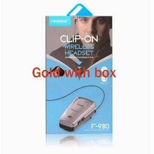 Planet Gates Gold with box / China Retractable Wireless Bluetooth Earphone Handsfree Headset Stereo Headphone Mic Phone Call with retail box