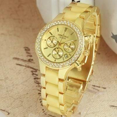 Women's Watches Top Brand Luxury Rhinestone Watch Women Watches Calendar Ladies Watch Clock reloj mujer relogio feminino - Planet Gates