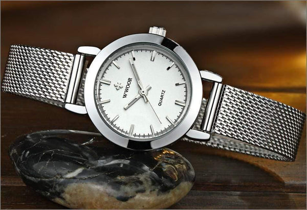 Planet Gates Gold Women Watches Quartz Rose Gold Dress Ladies Watch Brand Luxury Small Clock Stainless Steel Mesh Bracelet Wrist Watch Gifts