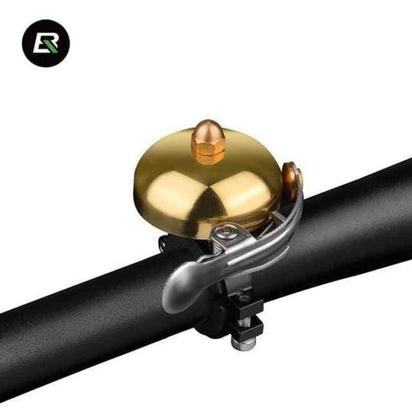 Planet Gates Gold2 Stainless Steel Bicycle Bell Big Sound Bike Handlebar Ring Classical Cycling Horn MTB Bicycle Alarm Bell Bike Accessory