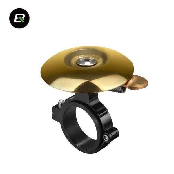 Planet Gates Gold3 Stainless Steel Bicycle Bell Big Sound Bike Handlebar Ring Classical Cycling Horn MTB Bicycle Alarm Bell Bike Accessory