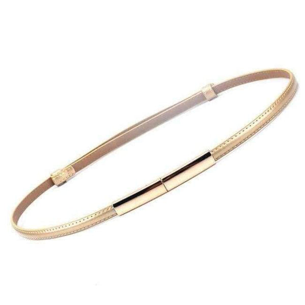 Planet Gates Golden / 95cm Fashion Newest Design Belts ladie's Luxury Gold buckle  thin belt Free Shipping Genuine leather strap waistband adjustable women