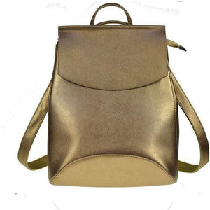 Planet Gates Golden / China Women Backpack High Quality Youth Leather Backpacks for Teenage Girls Female School Shoulder Bag