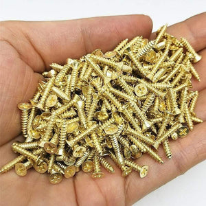 100pcs/pack M2 M2.5 M3 Steel Mini Micro Small Phillips Flat Head Cross Round Pan Head Self-tapping Screws Wood Furniture Screws