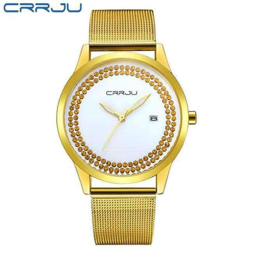 Planet Gates golden New 2017 Fashion Casual Clock Silver Ladies Gift Watch Women Rhinestone Watches Women's elegant Quartz Wrist Watch relojes mujer